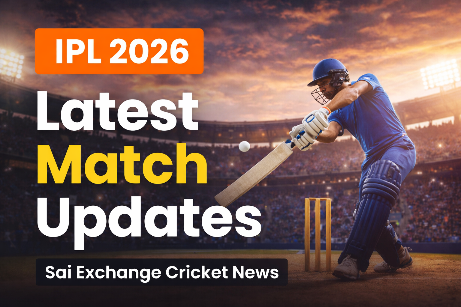 IPL 2026 Latest Match Updates cricket news and match highlights