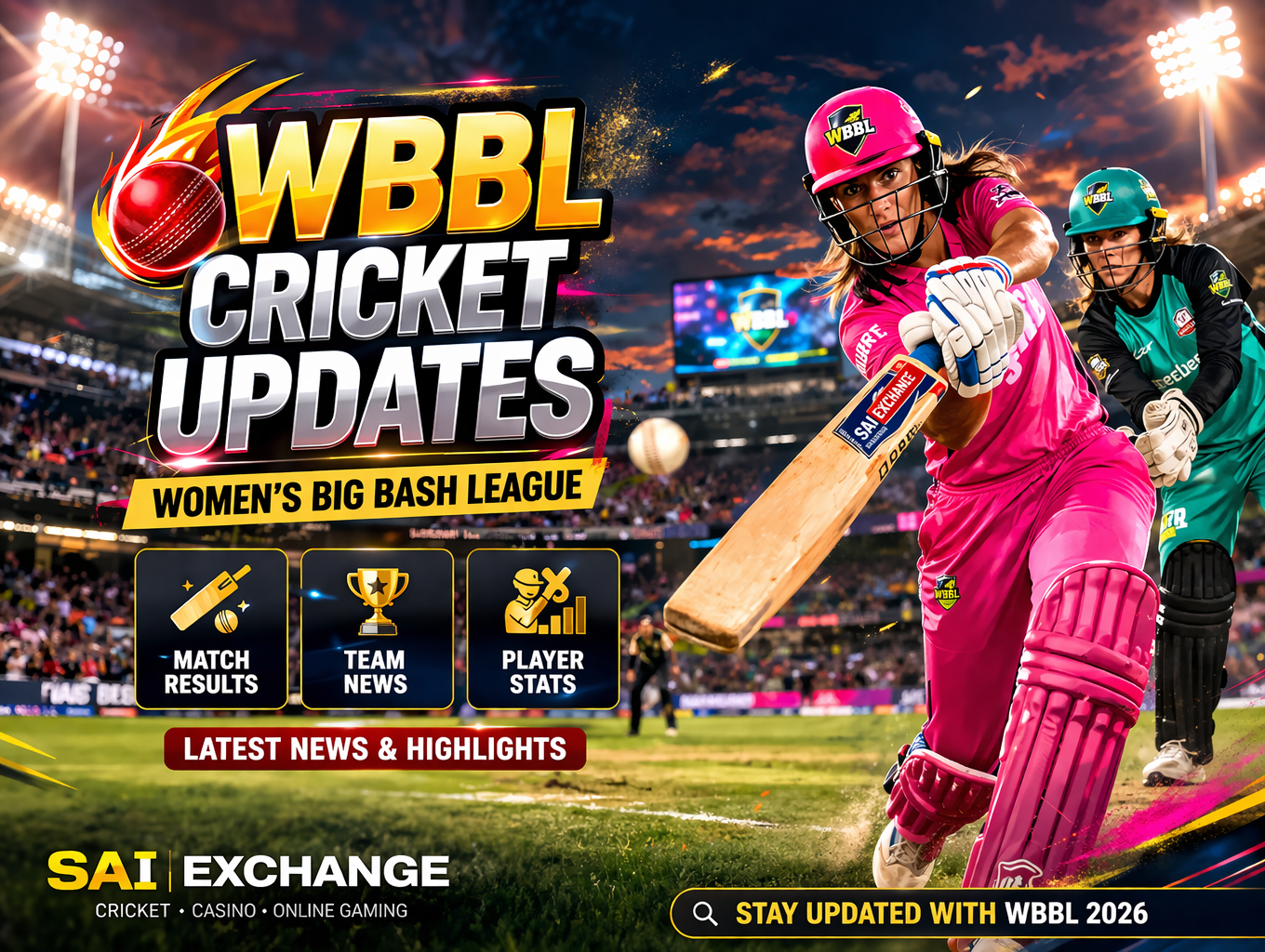 wbbl cricket updates latest women’s big bash league news 2026