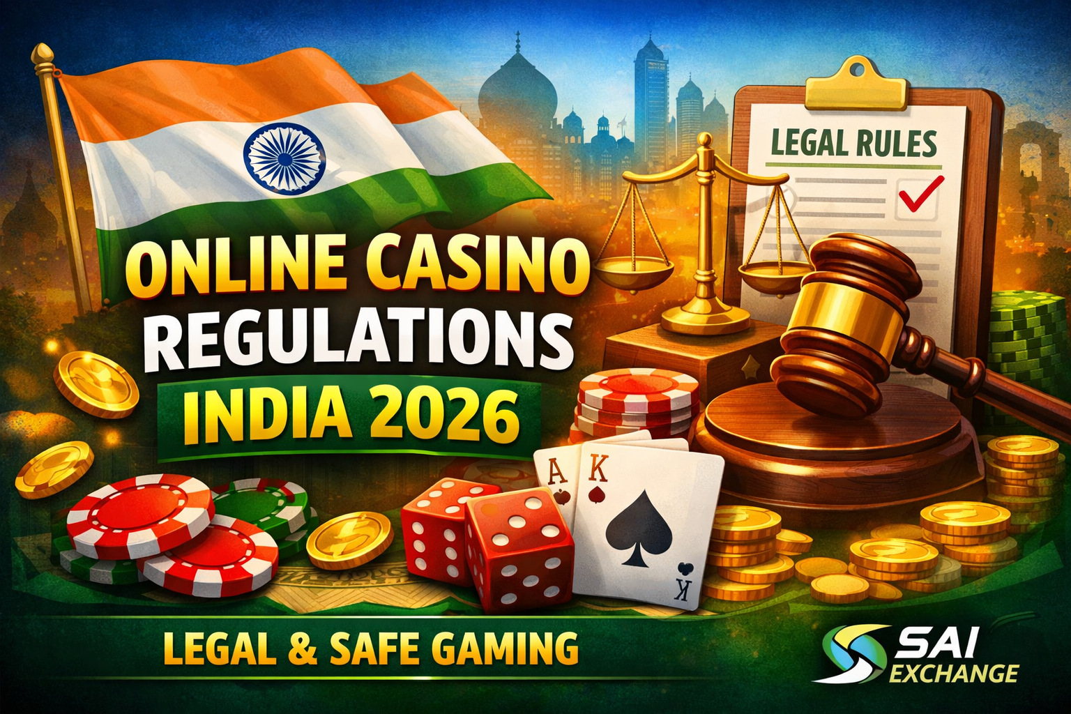 online casino regulations india legal rules and gaming laws 2026