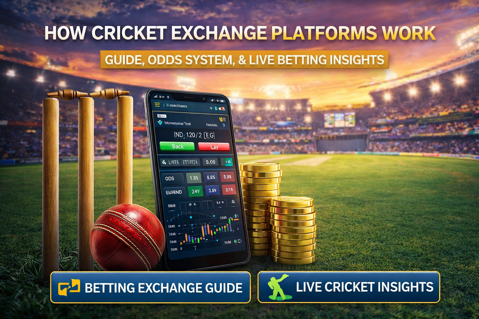 how cricket exchange platforms work live odds back lay system guide