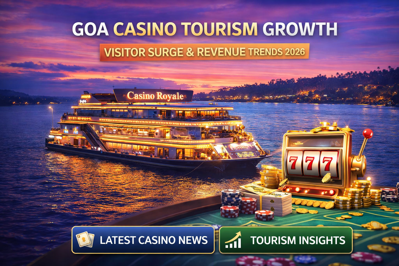 goa casino tourism growth 2026 visitor trends and revenue