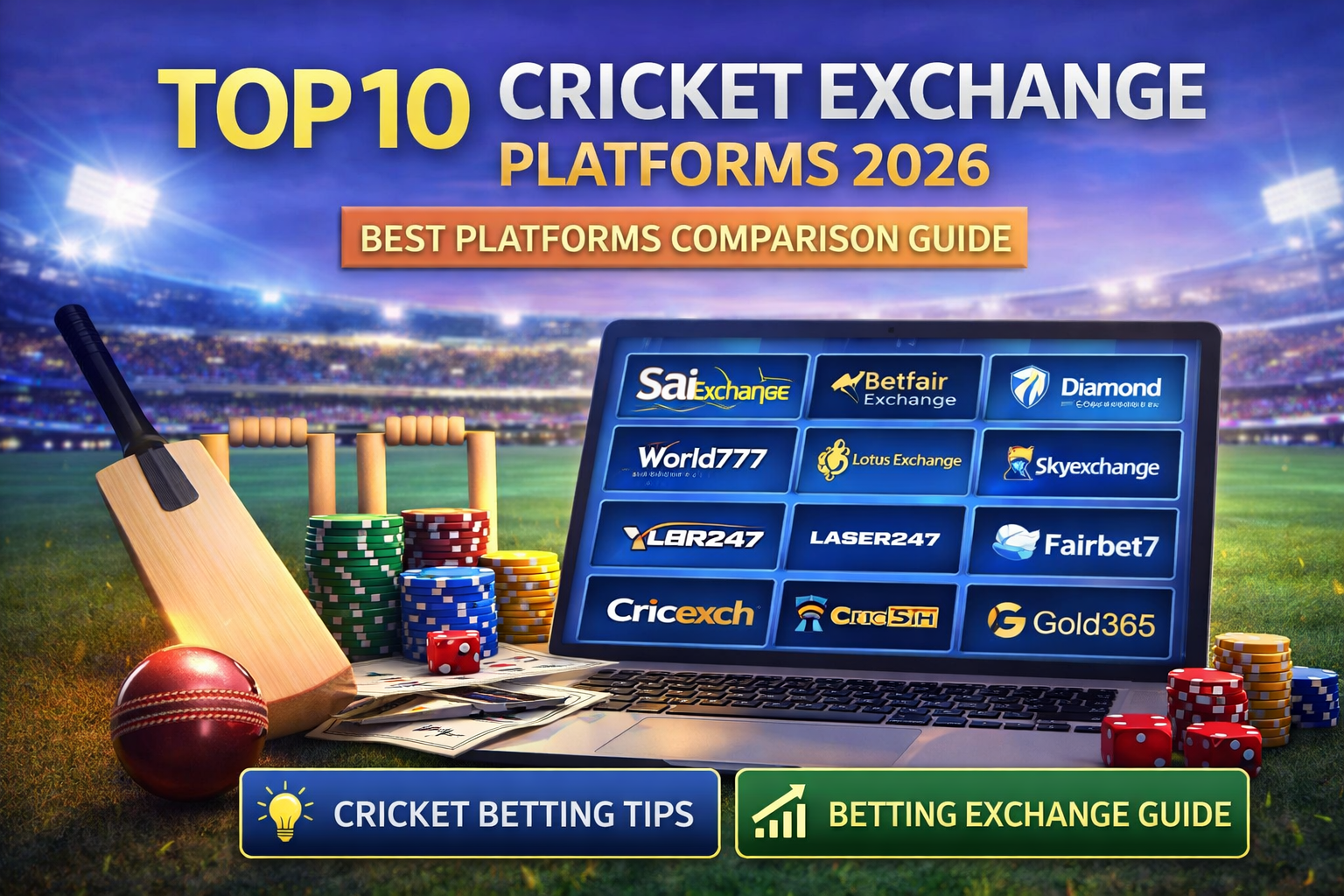 top 10 cricket exchange platforms 2026 comparison guide