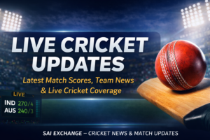 Live Cricket Updates – latest cricket match news and live score coverage